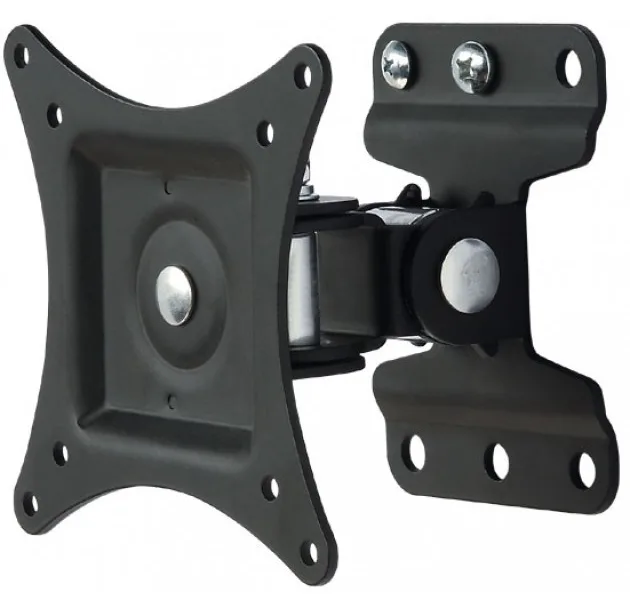 Techly Befestigungskit (Wandplatte, Halterung für Display) - für Flachbildschirm - Schwarz - Bildschirmgröße: 33-76.2 cm, Ansicht 2