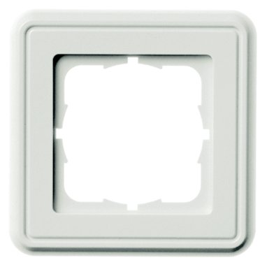Telegärtner Karl Gärtner Abdeckrahmen 1-fach 80x80x8.7 alpinweiß
