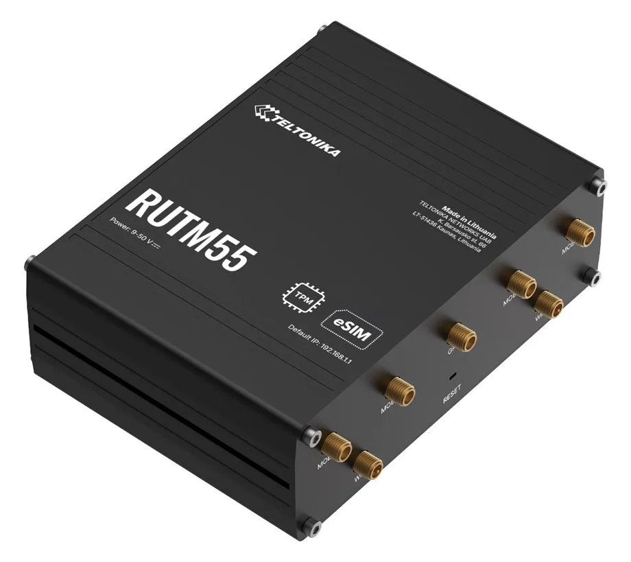 Teltonika RUTM55 - Wireless Router - WWAN 1GbE, Ansicht 3