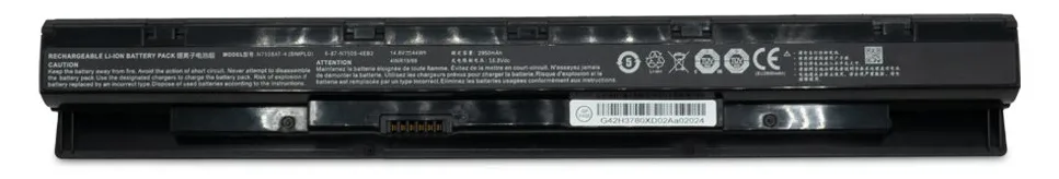 TERRA Akku 44Wh für NB 1515 6-87-N750S-4EB2., Ansicht 2