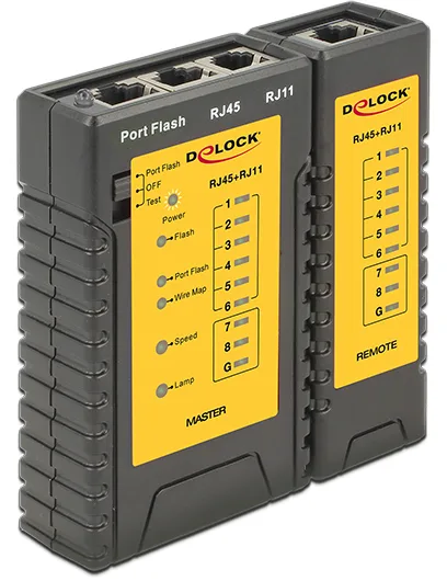 Delock Cable Tester + Portfinder - Netzwerktester-Set, Ansicht 2