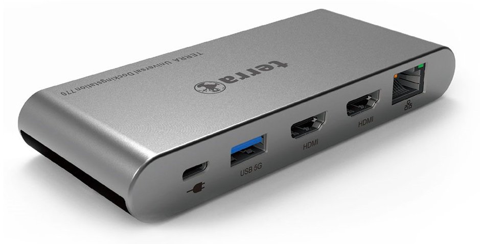 TERRA MOBILE Dockingstation 770 USB-C Dual Display