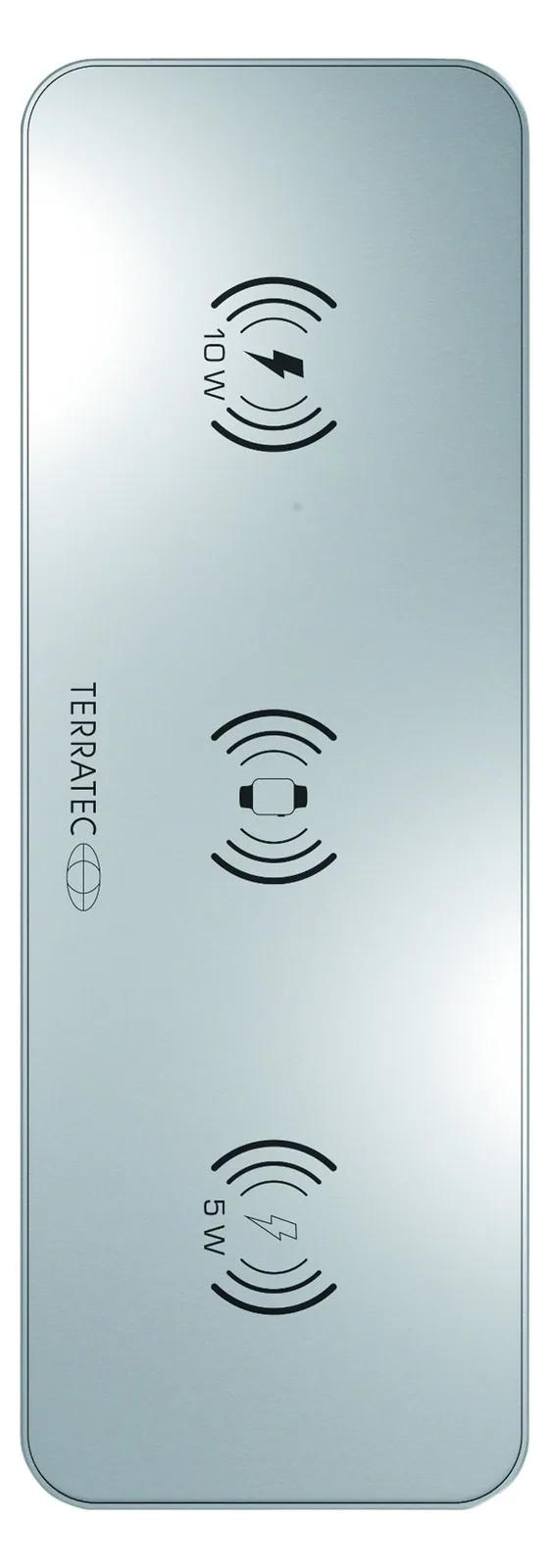 TerraTec ChargeAIR All - Induktive Ladematte - 10 Watt - 1.25 A - für Apple AirPods (1. Generation, 2. Generation), Ansicht 3