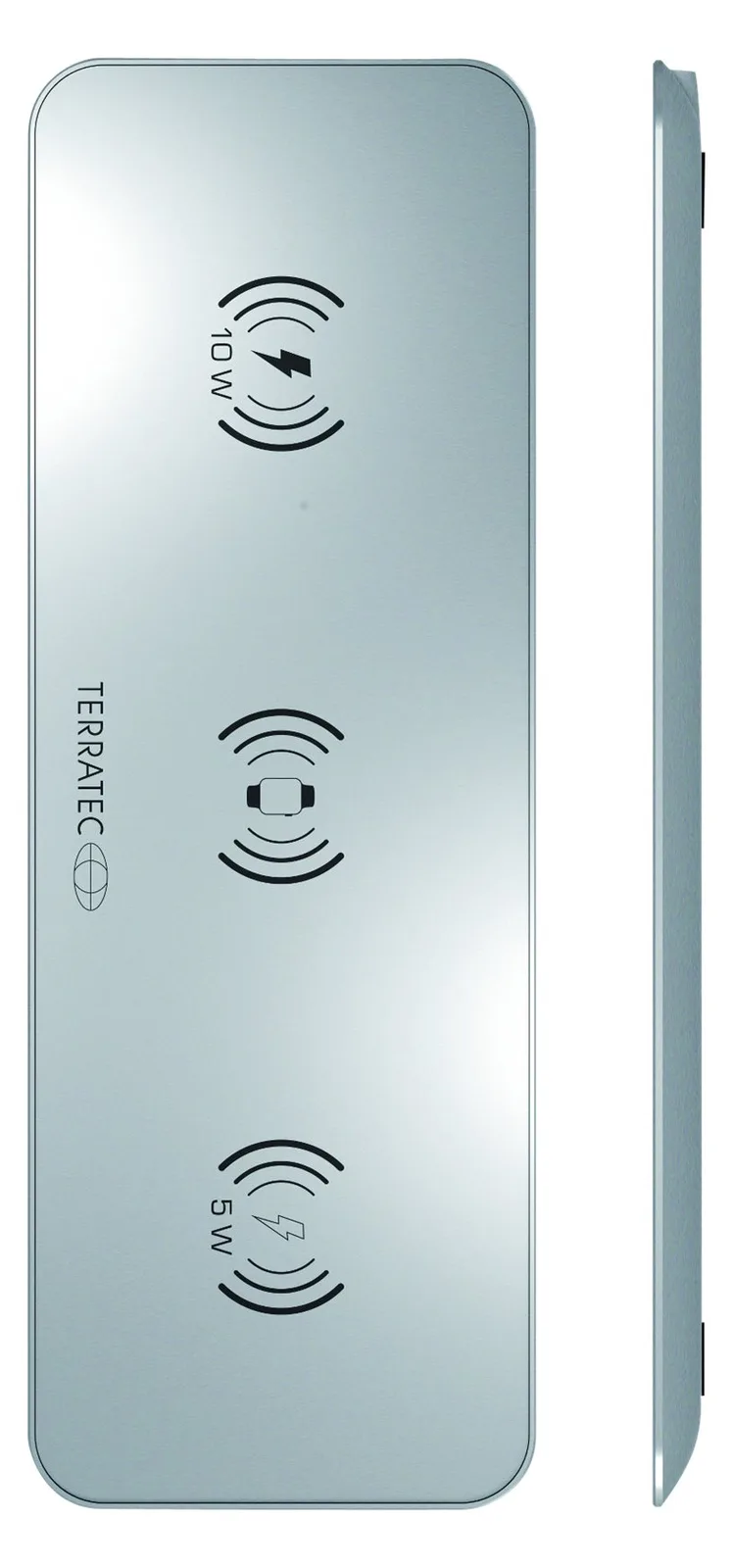 TerraTec ChargeAIR All - Induktive Ladematte - 10 Watt - 1.25 A - für Apple AirPods (1. Generation, 2. Generation), Ansicht 4