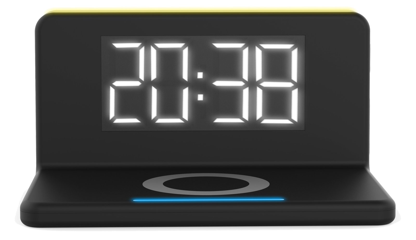 TerraTec ChargeAir clock! - Induktive Ladematte - 10 Watt (USB)
