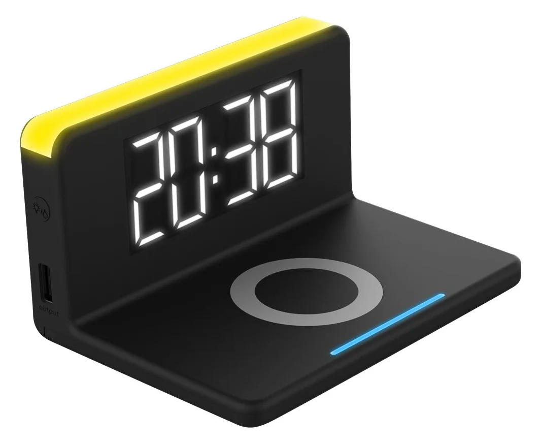 TerraTec ChargeAir clock! - Induktive Ladematte - 10 Watt (USB), Ansicht 2
