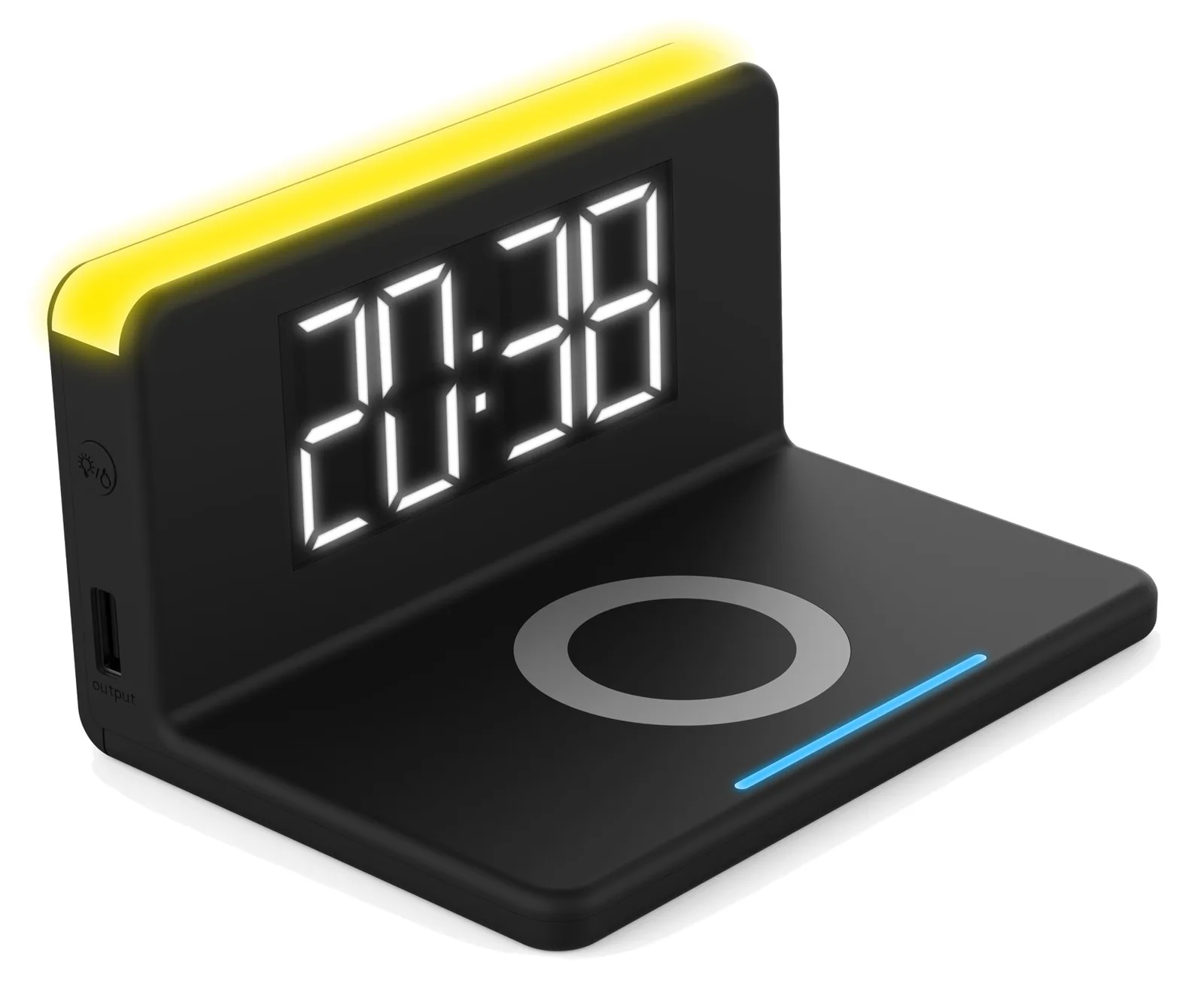 TerraTec ChargeAir clock! - Induktive Ladematte - 10 Watt (USB), Ansicht 4