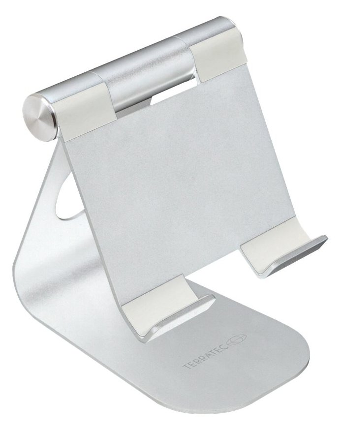 TerraTec iTab M - Aufstellung - für Mobiltelefon / Tablet - Aluminium - Silber - Bildschirmgröße: 8.8-25 cm (3.5-10) von LumaTech