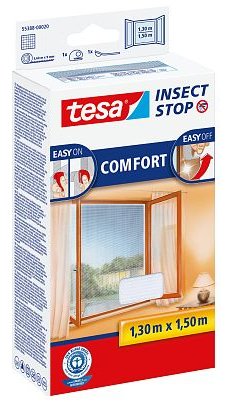 Tesa Insect Stop Comfort - 1300 x 10 x 1500 mm - 141 g - Weiß - 454 g