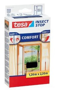 Tesa Insect Stop Comfort - 2200 x 60 x 1200 mm - Silber - 454 g