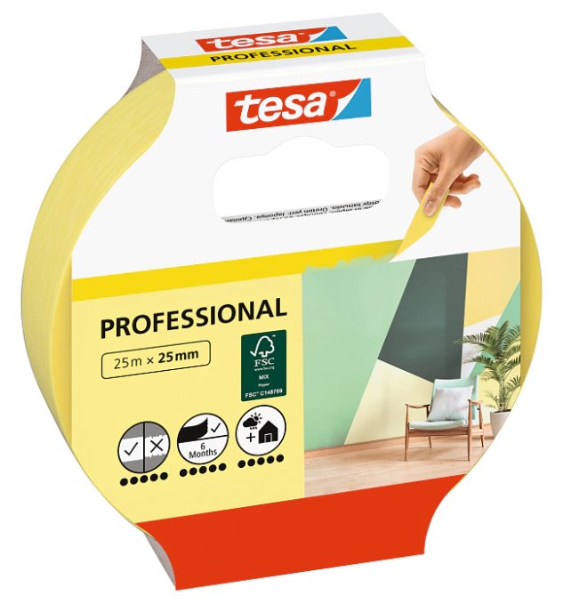 Tesa Malerband Professional 25m x 25mm