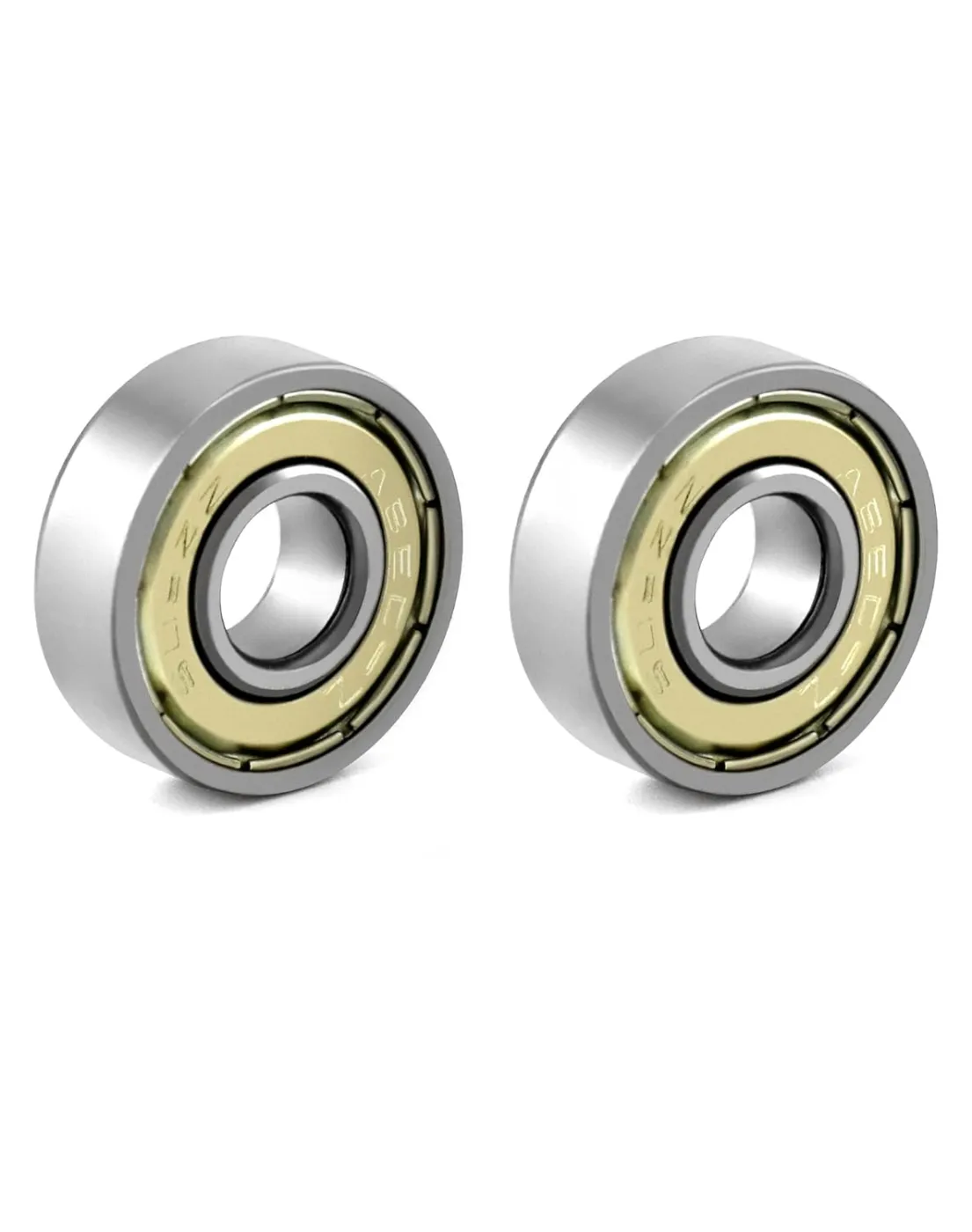 QWORK® 20 Stück 608zz Kugellager, Metall Double Shielded Miniatur Rillenkugellager, für Skateboards, Roller, Inline Skates, 8mm x 22mm x 7mm — Bild 5