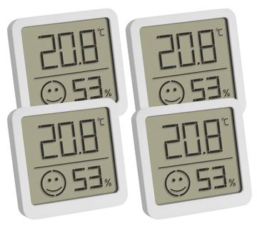 TFA 30.5053.02.04 - Elektronisches Umgebungsthermometer - Indoor - Digital - Weiß - Kunststoff - Quadratisch von LumaTech