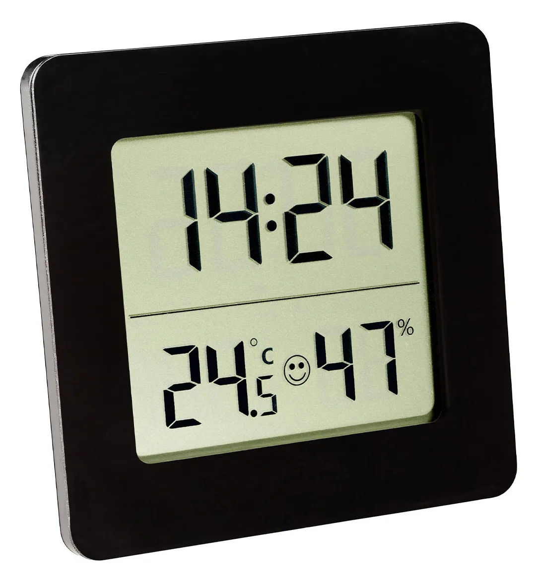 TFA Thermo-/Hygrometer Digital Schwarz, Ansicht 2