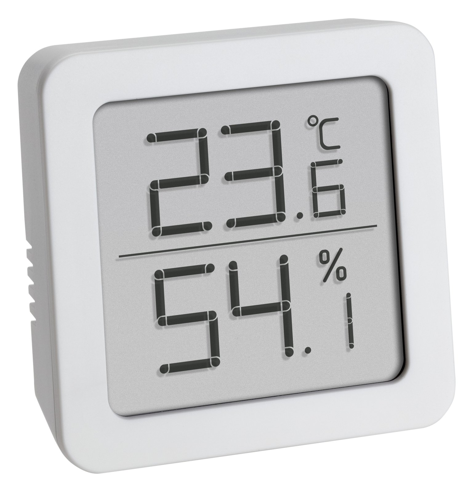 TFA Thermo-Hygrometer - digital - weiß