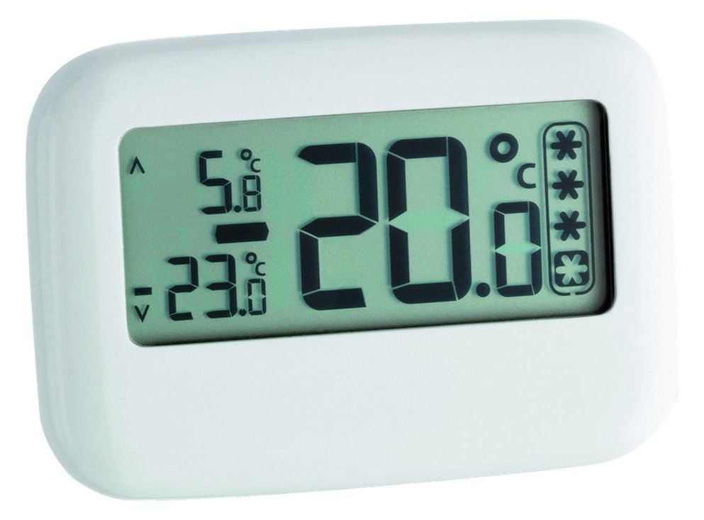 TFA Thermometer - weiß/eisblau