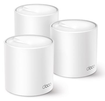 TP-LINK Deco X50 - WLAN-System (3 Router) - bis zu 604 m² - Netz - GigE, 802.11ax (Wi-Fi 6) von LumaTech
