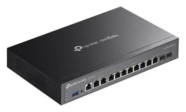 TP-LINK Omada ER7412-M2 V1 - Router 12-Port-Switch, Ansicht 3