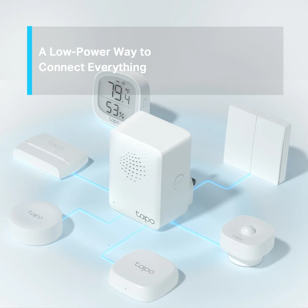 TP-LINK Tapo H100 V1 - Smart-Hub - mit Signalton - kabellos, Ansicht 3
