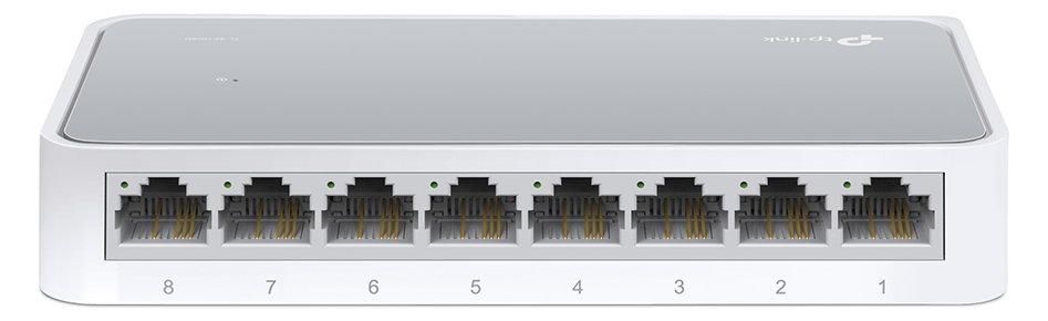TP-LINK TL-SF1008D 8-Port 10/100Mbps Desktop Switch