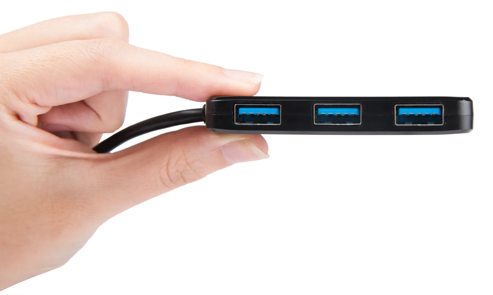 Transcend HUB2 - Hub - 4 x SuperSpeed USB 3.0, Ansicht 2