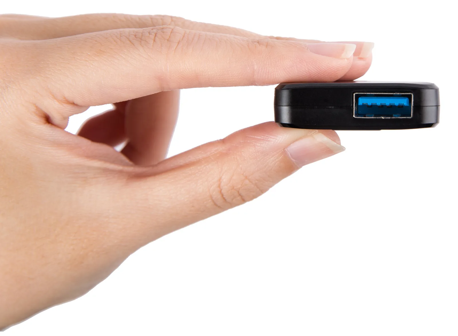 Transcend HUB2 - Hub - 4 x SuperSpeed USB 3.0, Ansicht 3