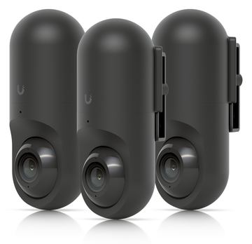 UbiQuiti Kamera Montagesatz - Pfosten montierbar, geeignet für Wandmontage - Schwarz (Packung mit 3) von LumaTech