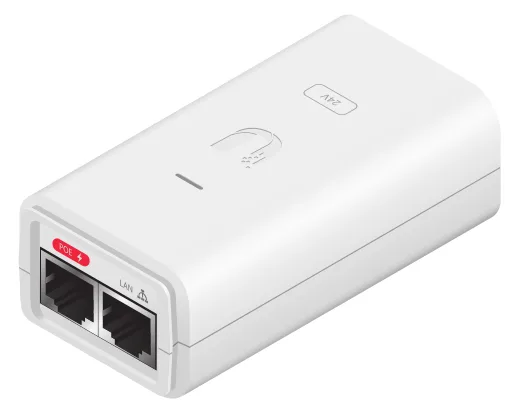 UbiQuiti Networks POE-24-12W-G-WH - Power Injector, Ansicht 2
