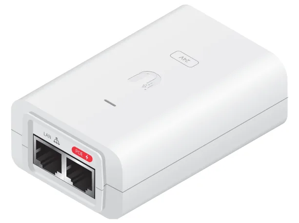 UbiQuiti Networks POE-24-12W-WH - Power Injector, Ansicht 2