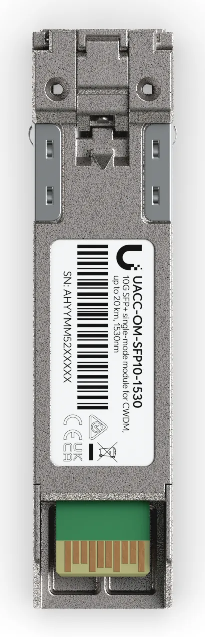 Ubiquiti SFP+ transceiver for CWDM - Transceiver - Glasfaser (LWL), Ansicht 3