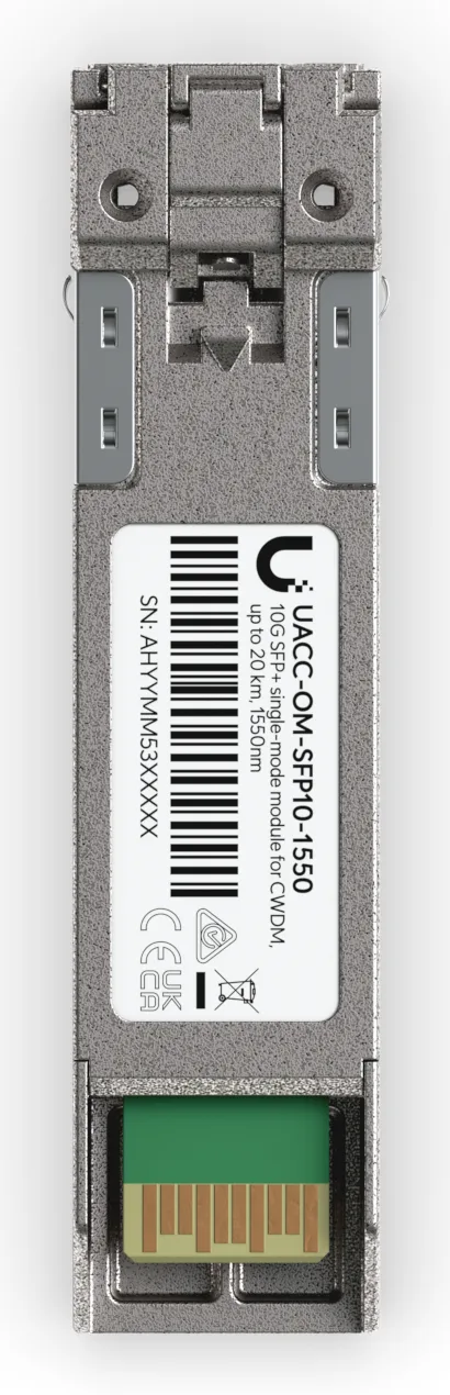 Ubiquiti SFP+ transceiver for CWDM - Transceiver - Glasfaser (LWL), Ansicht 2