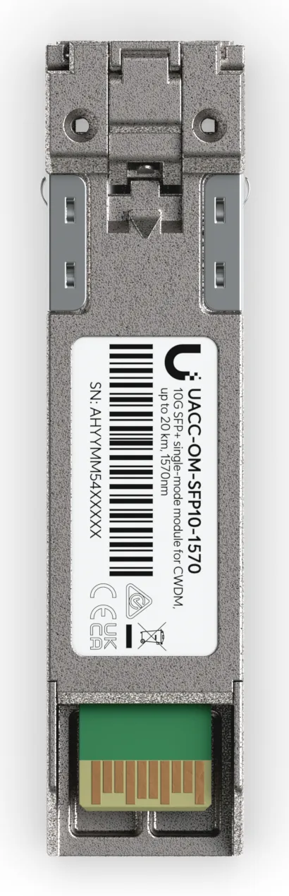 Ubiquiti SFP+ transceiver for CWDM - Transceiver - Glasfaser (LWL), Ansicht 3