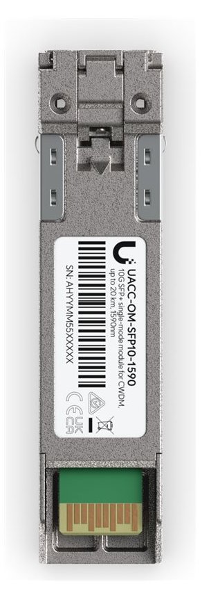 Ubiquiti SFP+ transceiver for CWDM - Transceiver - Glasfaser (LWL)
