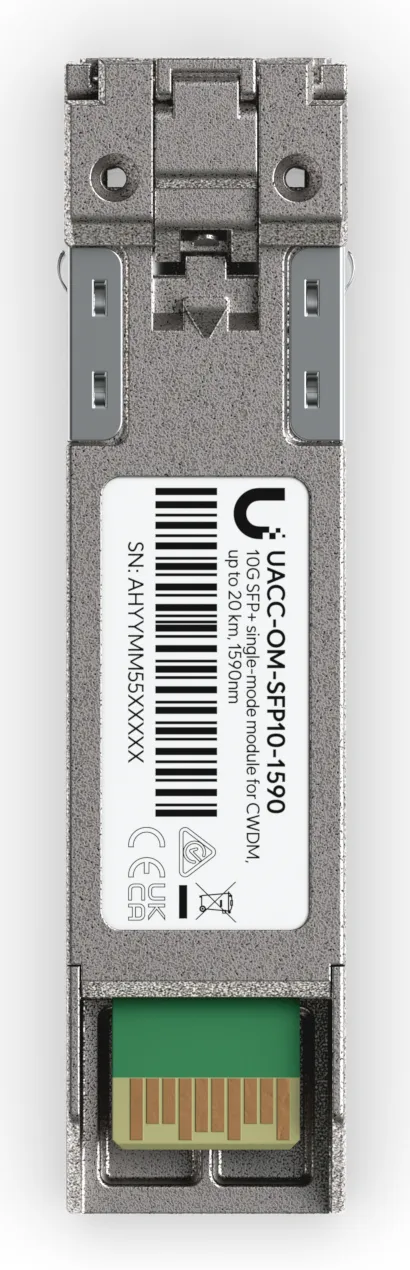Ubiquiti SFP+ transceiver for CWDM - Transceiver - Glasfaser (LWL), Ansicht 4