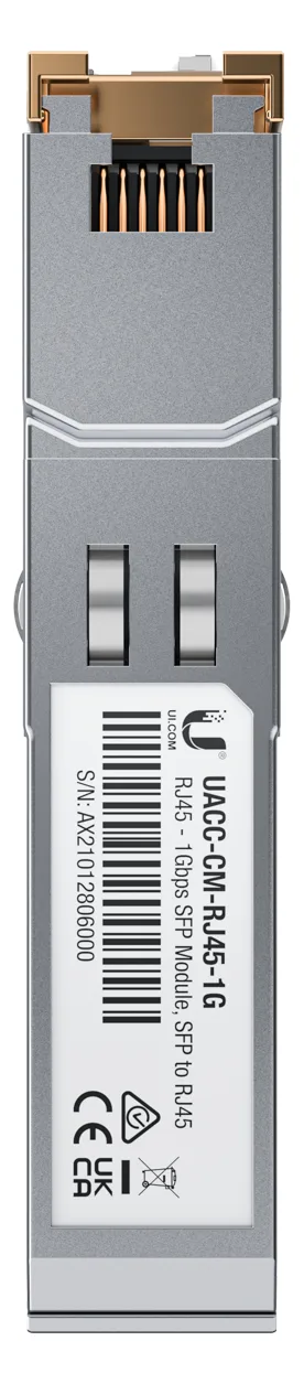 UbiQuiti UACC-CM-RJ45-1G - SFP (Mini-GBIC)-Transceiver-Modul, Ansicht 4