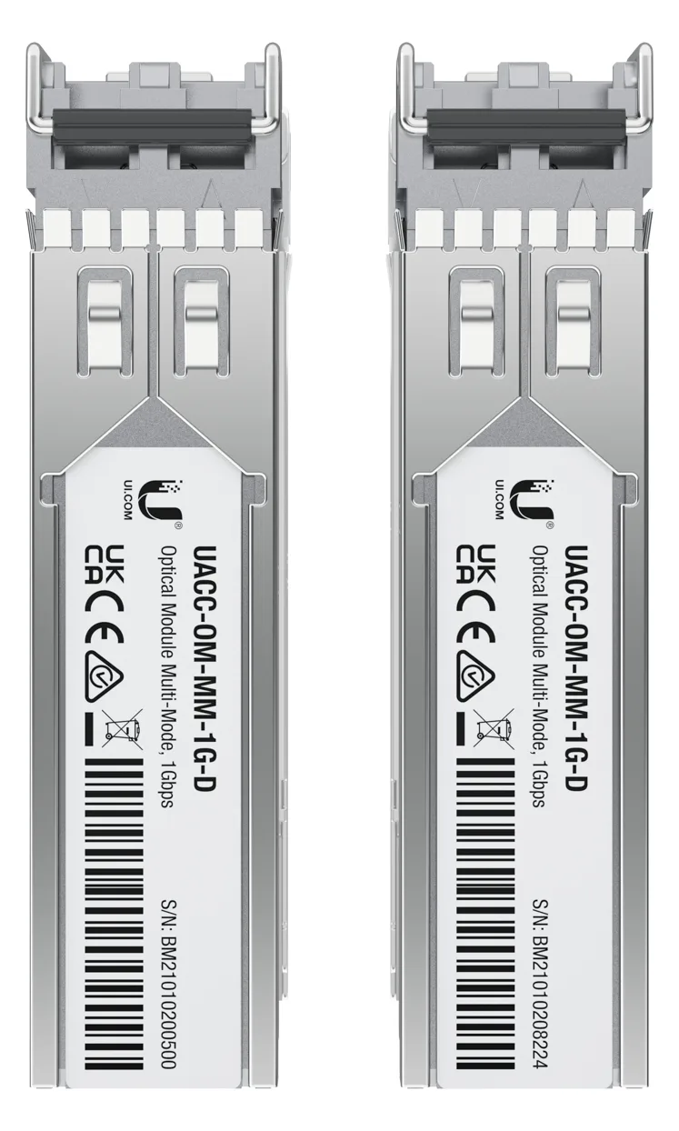 UbiQuiti UACC-OM-MM-1G-D - SFP (Mini-GBIC)-Transceiver-Modul - GigE - LC Single-Modus, Ansicht 4