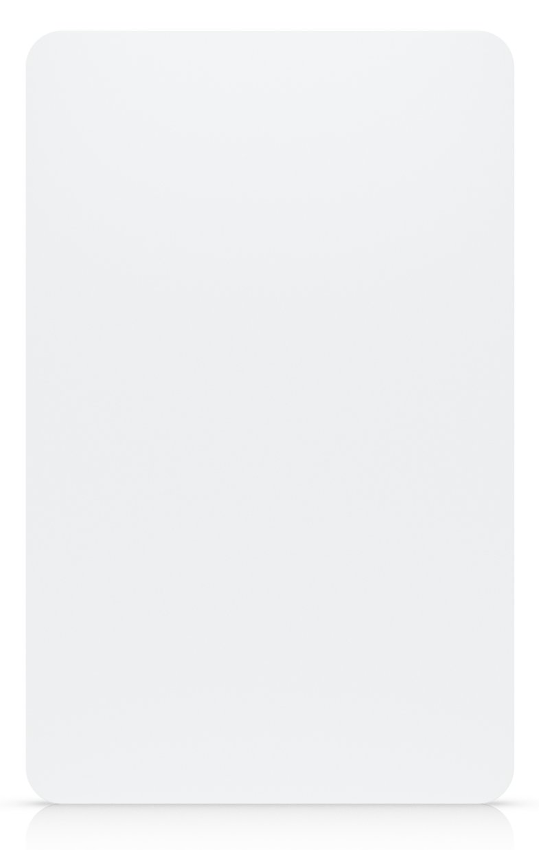 Ubiquiti UniFi - Zugangskarten - kabellos - NFC - 13.56 MHz - weiß (Packung mit 10)