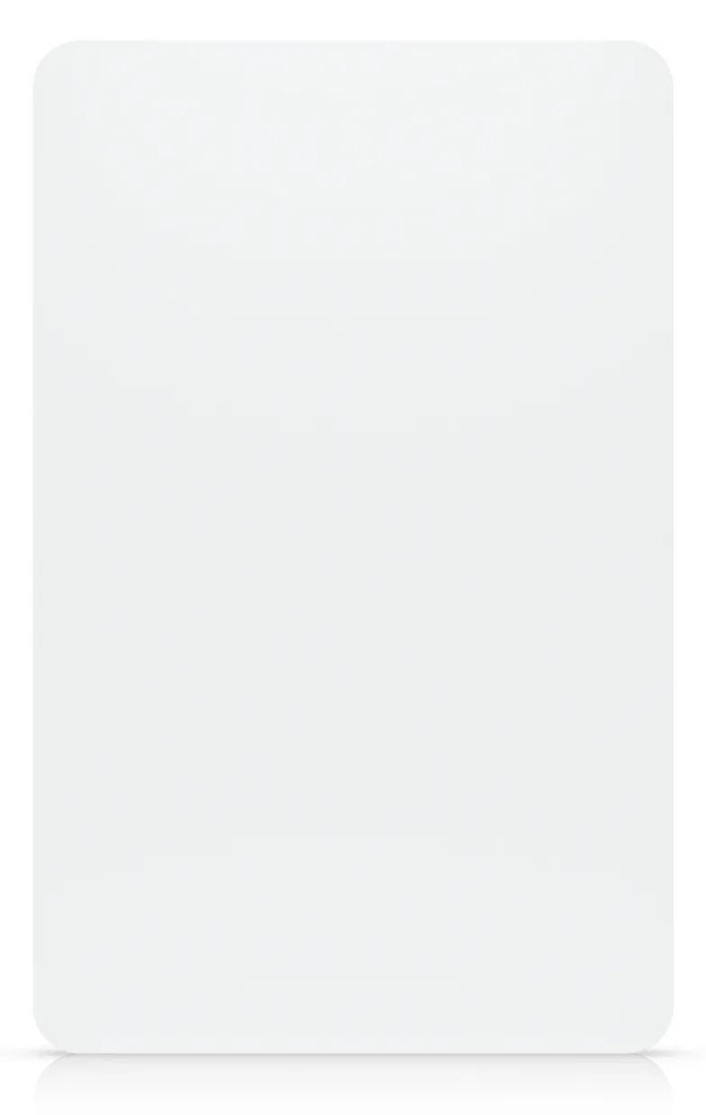 Ubiquiti UniFi - Zugangskarten - kabellos - NFC - 13.56 MHz - weiß (Packung mit 10), Ansicht 2