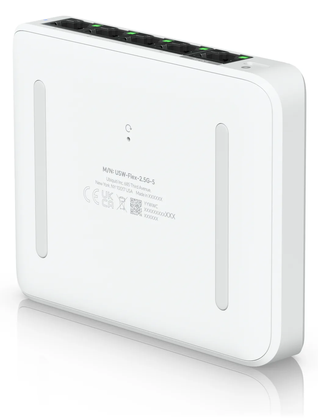 Ubiquiti UniFi Switch Flex Mini 2.5G - Switch - L2+ - managed - 4 x 2.5GBase-T + 1 x 2.5GBase-T (PoE), Ansicht 4