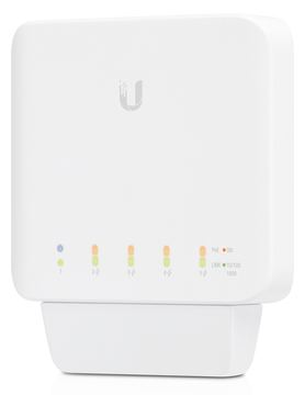 UbiQuiti UniFi Switch USW-FLEX - Switch - managed - 4 x 10/100/1000 (PoE) - PoE (802.3af) von LumaTech