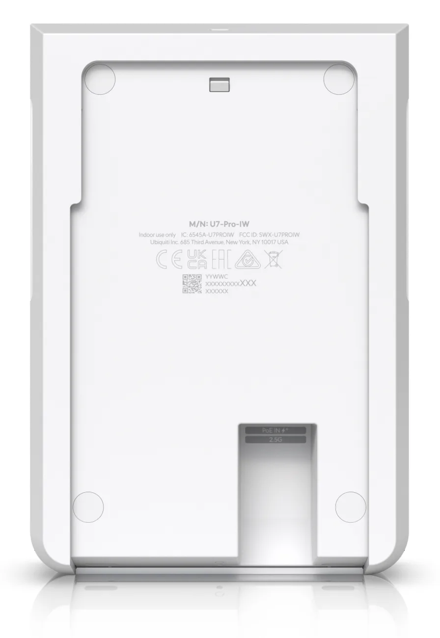 UbiQuiti UniFi U7 Pro Wall - Accesspoint - Wi-Fi 7, Ansicht 4