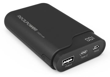Ultron Powerbank RealPower PB-7500C schwarz von LumaTech