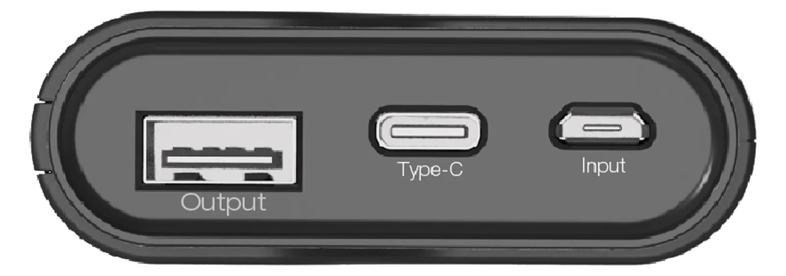 Ultron Powerbank RealPower PB-7500C schwarz, Ansicht 2