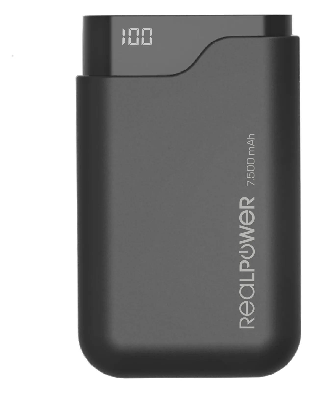 Ultron Powerbank RealPower PB-7500C schwarz, Ansicht 3