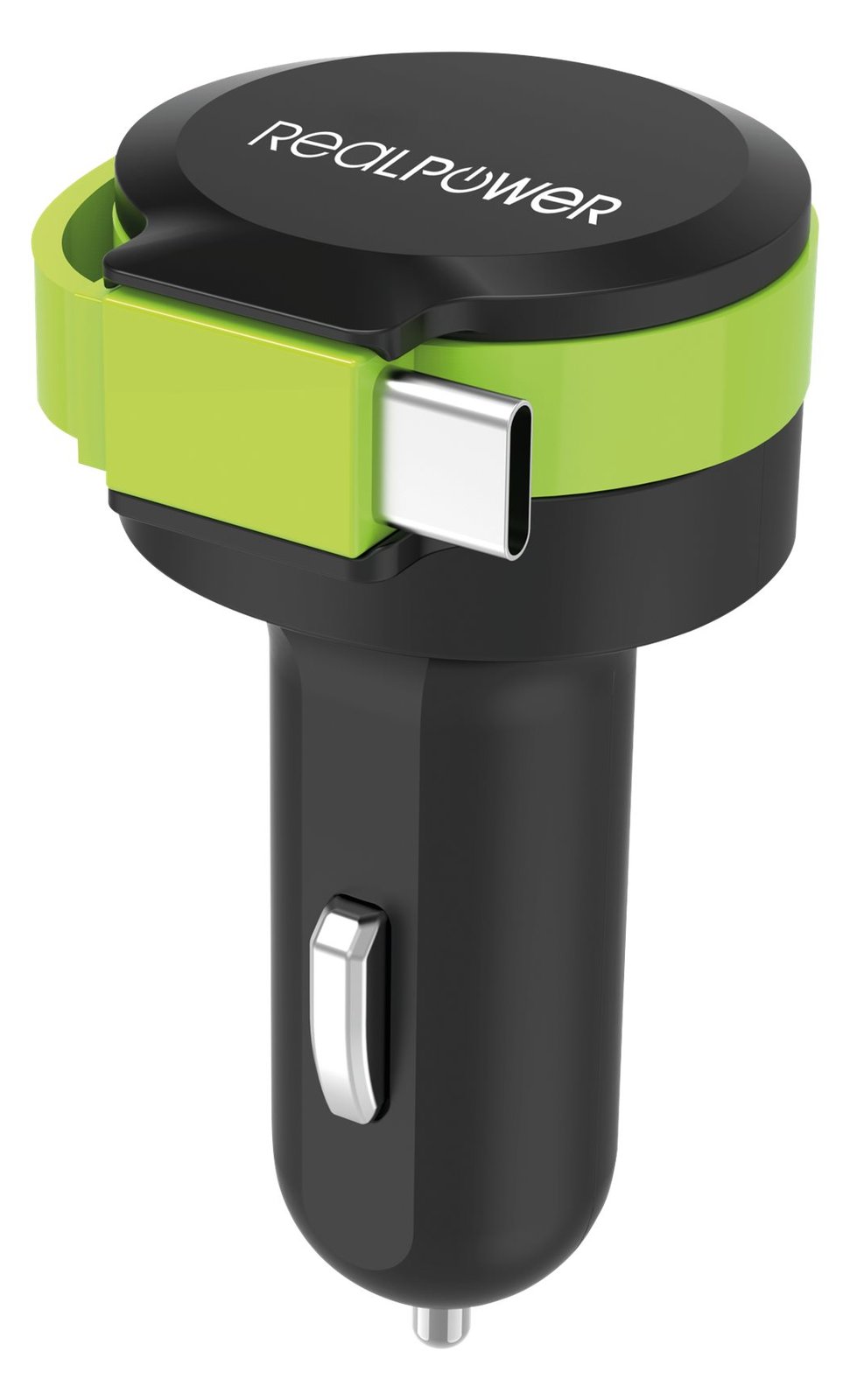 Ultron Realpower - Auto-Netzteil - 4.8 A - 2 Ausgabeanschlussstellen (USB, 24 pin USB-C)