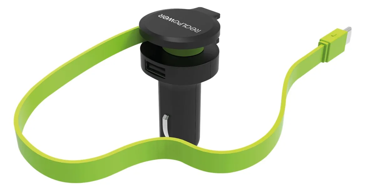 Ultron Realpower - Auto-Netzteil - 4.8 A - 2 Ausgabeanschlussstellen (USB, 24 pin USB-C), Ansicht 3