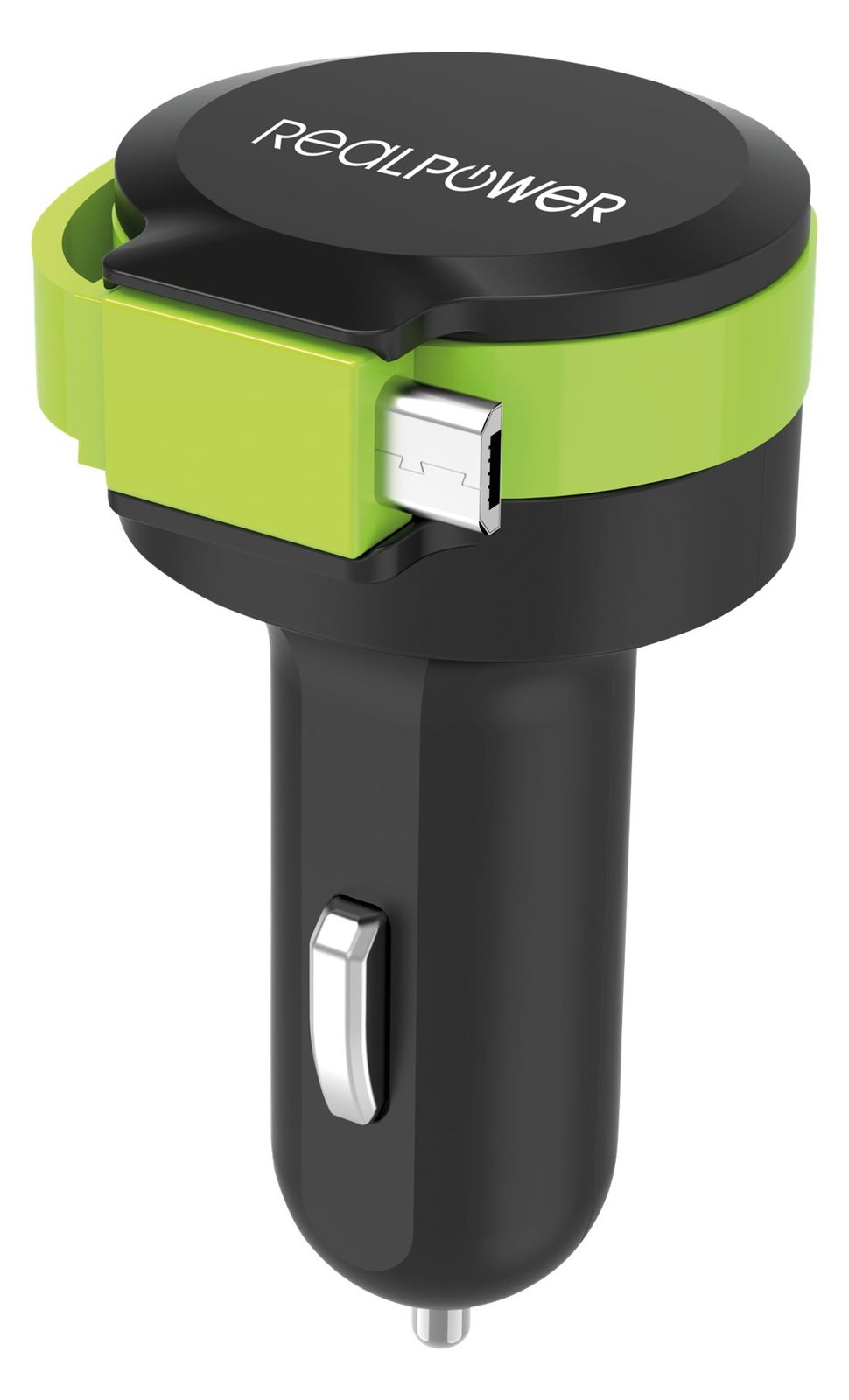 Ultron Realpower - Auto-Netzteil - 4.8 A - 2 Ausgabeanschlussstellen (USB, Micro-USB Typ B)