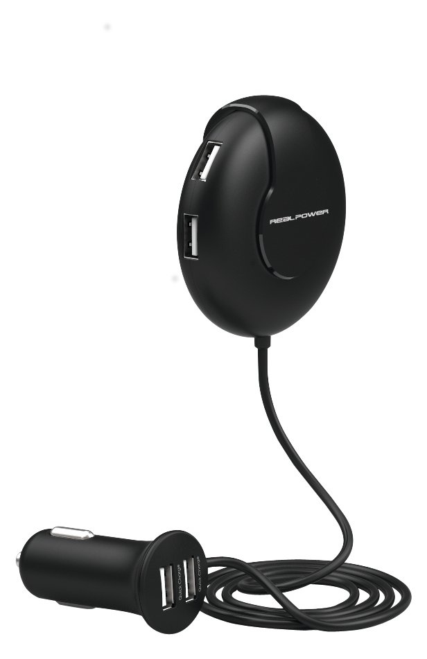 Ultron Realpower - Auto-Netzteil - 9.4 A - 6 Ausgabeanschlussstellen (USB)