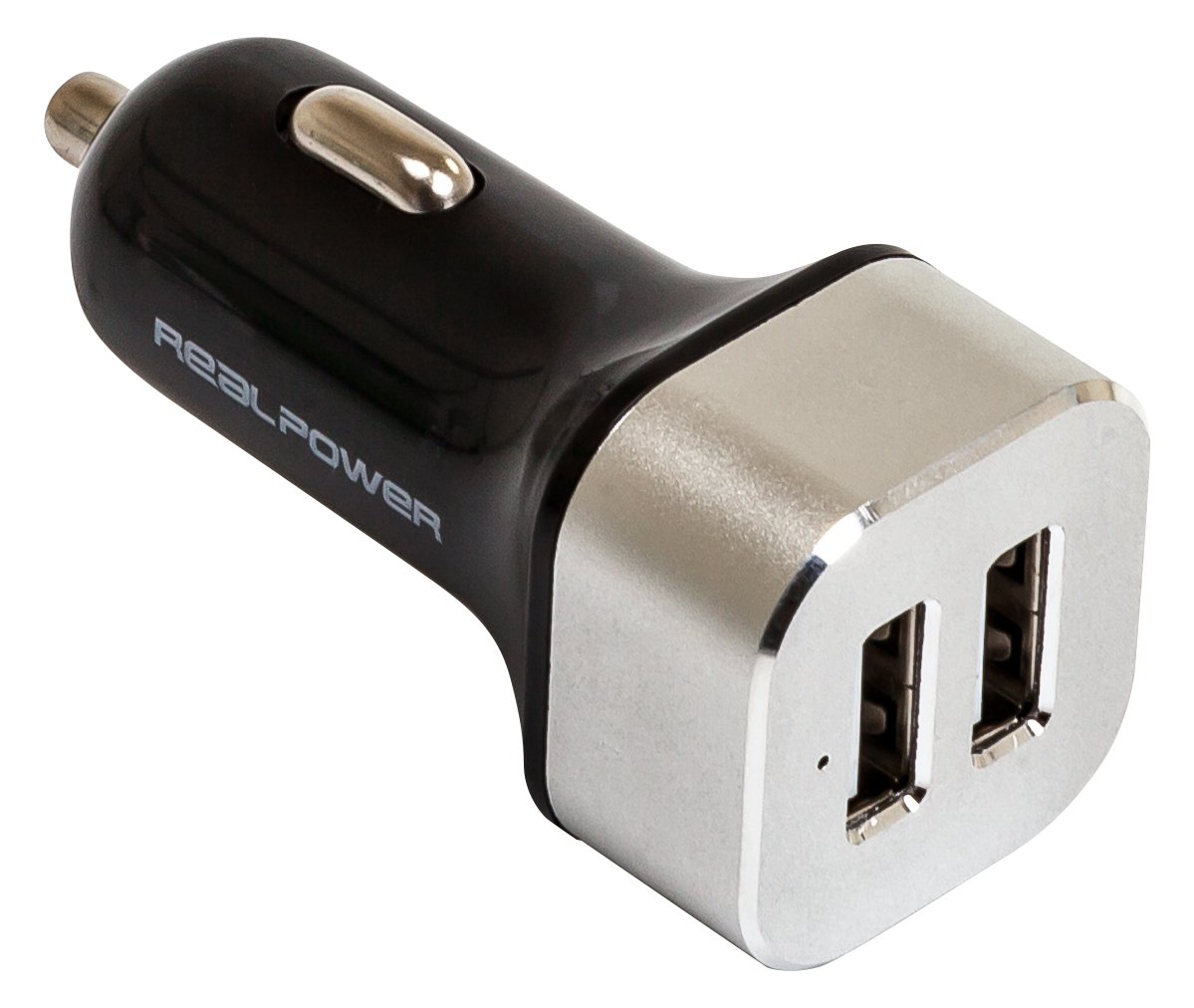 Ultron Realpower 2-Port USB car charger - Auto-Netzteil - 2400 mA - 2 Ausgabeanschlussstellen (2 x USB) von LumaTech