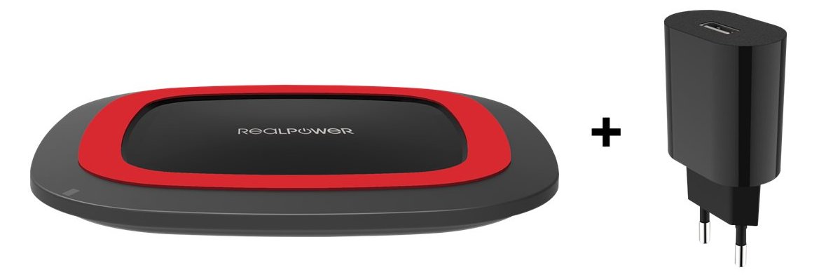 Ultron Realpower FreeCharge-10 - Kabelloses Ladegerät + AC-Netzteil